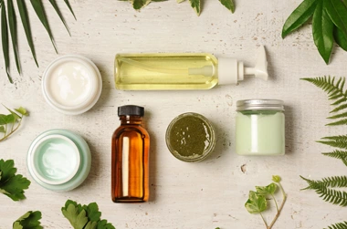 Les produits cosmétiques sans parabènes